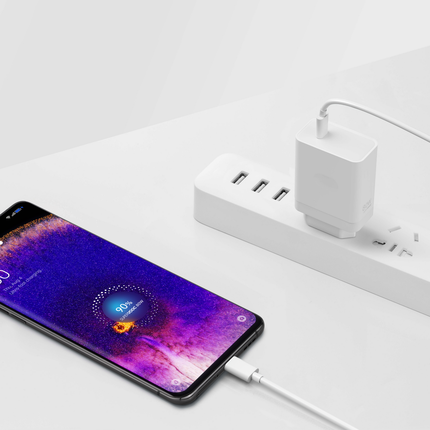 OPPO SuperVOOC 80W GaN Oplader