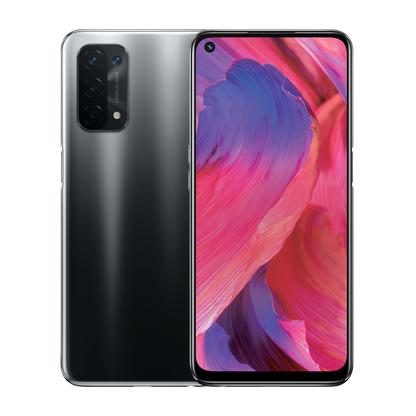 OPPO A74 5G Black - Refurbished - Licht gebruikt