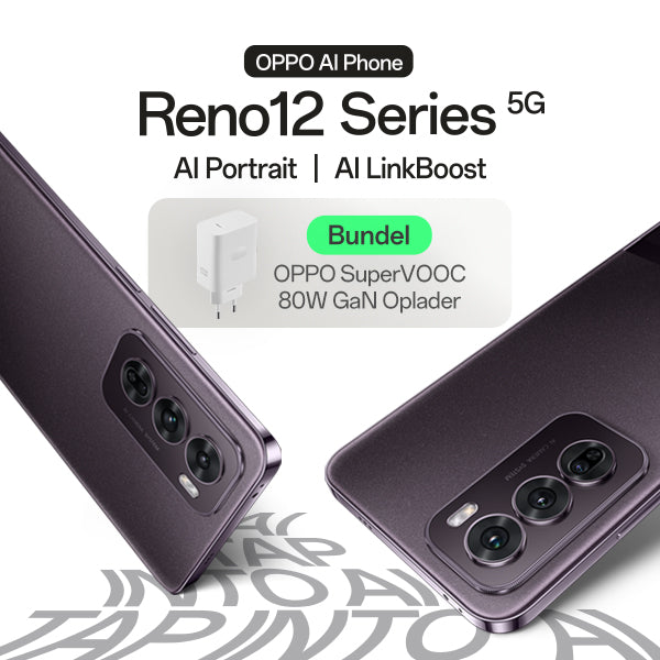 OPPO Reno12 Pro 5G + SUPERVOOC 80W Adapter